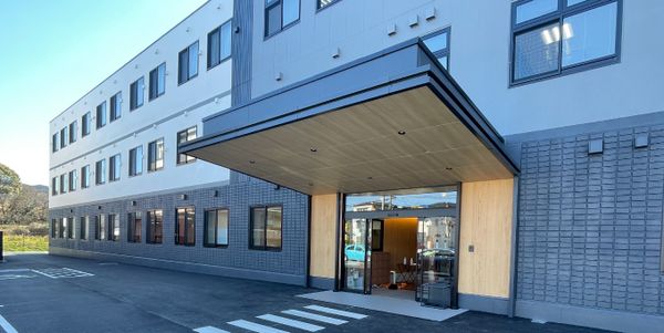 清潔感のある施設外観