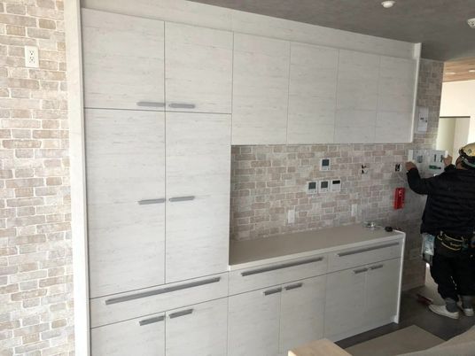 清潔なキッチン設備