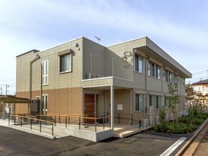 モダンな建物の外観