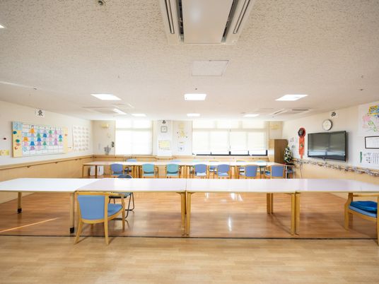 日差しが入る明るい室内