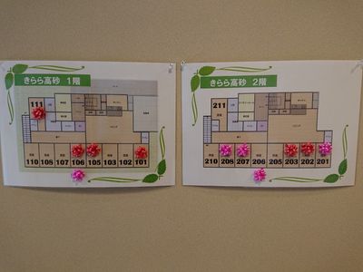 施設の詳細な配置図