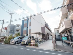 清潔感のあるエントランス