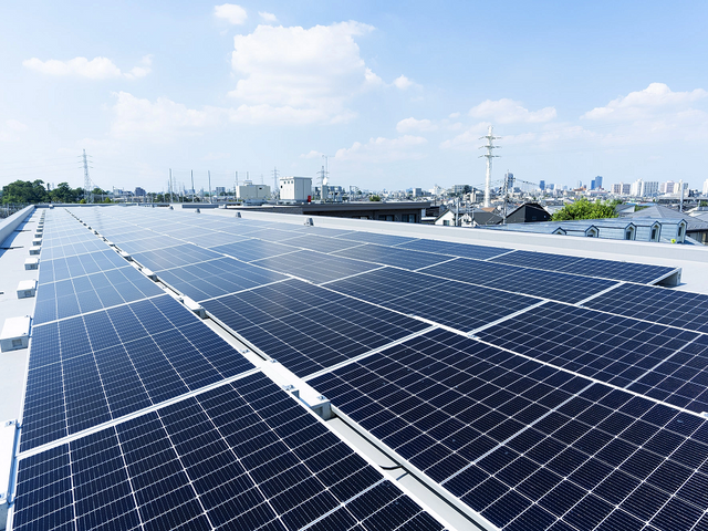 屋上太陽光発電装置