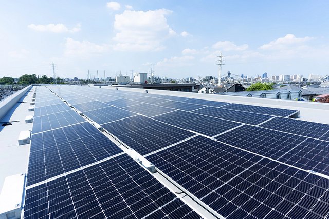 屋上太陽光発電装置