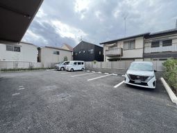 ゆとりのある駐車場