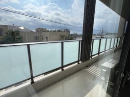 広々としたバルコニー