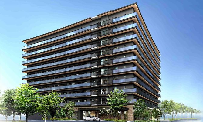 広々とした建物の外観