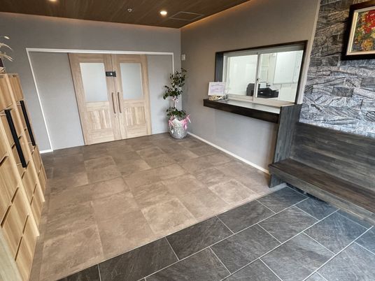 広々としたエントランス