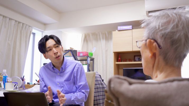 スタッフと利用者の対話