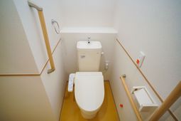 トイレの清潔な設備