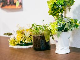 和やかな居室の一角