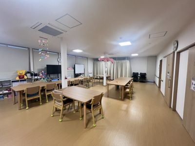 ゆったりとした共用スペース