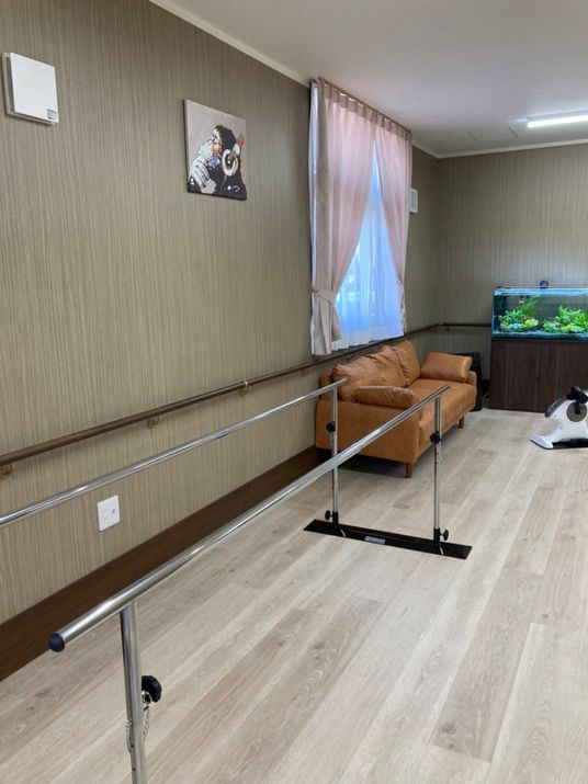 温かみのある廊下