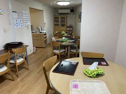 ゆったりした食堂