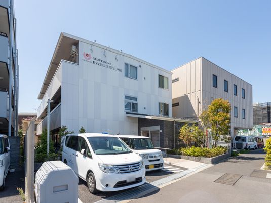 建物の正面