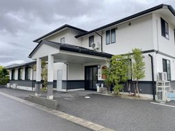 ゆったりとしたエントランス