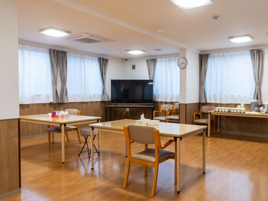 共用ダイニングの様子