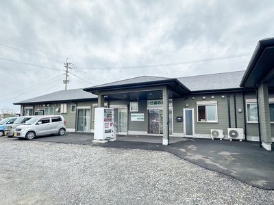 ゆったりとしたエントランス