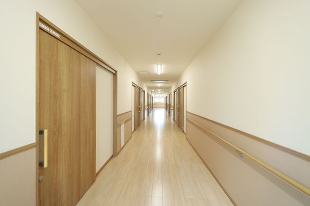 明るい廊下