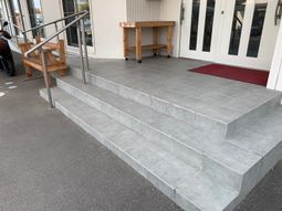 スロープ付き玄関