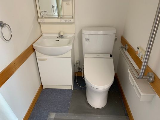 清潔なトイレ空間