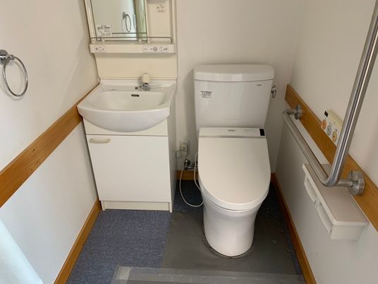 清潔なトイレ空間