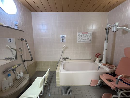 設備が整った浴室