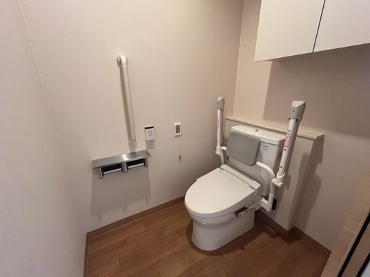 安全性を考慮したトイレ