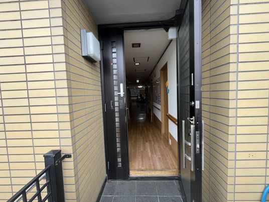 居心地の良いエントランス