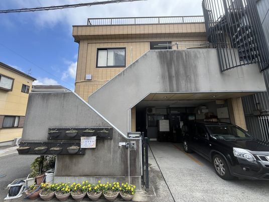 和やかな雰囲気のエントランス