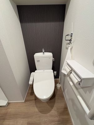 温水洗浄便座があるトイレ