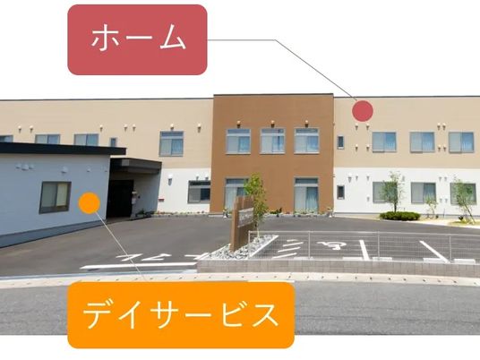 施設の外観  