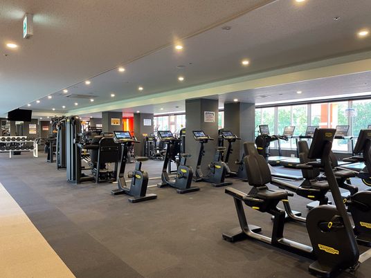 広々としたジム