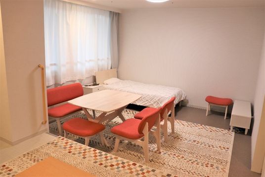 明るい部屋の居室