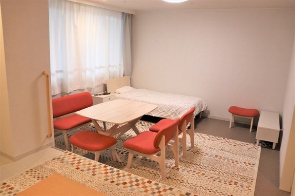 明るい部屋の居室