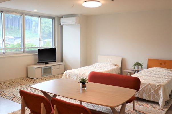 落ち着いた居室