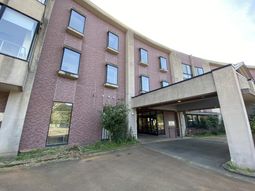 ゆったりとしたエントランス