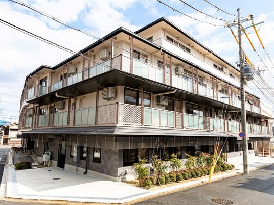 外観の建物  