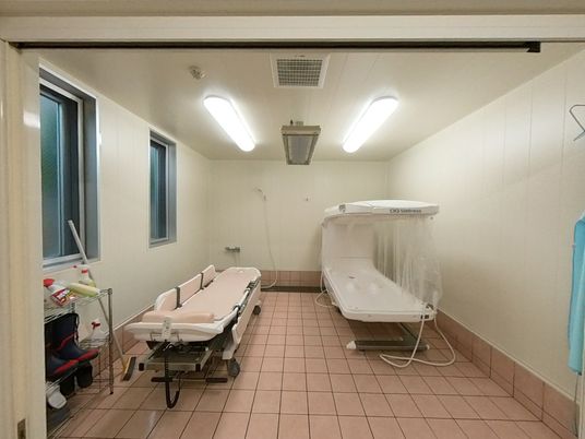整備された介護浴室