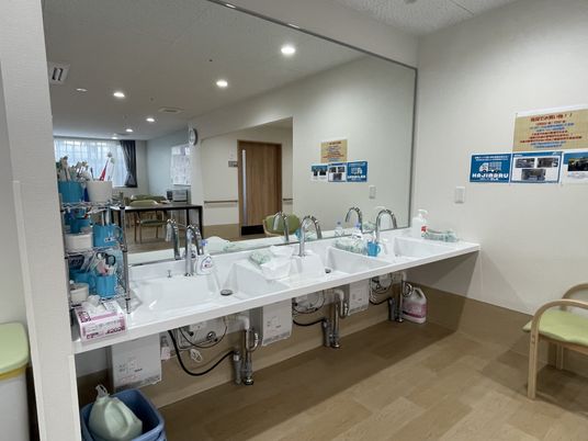 綺麗な洗面所設備