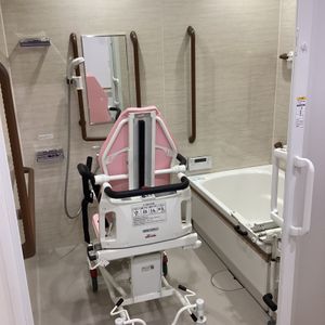 介護用リフト付浴室
