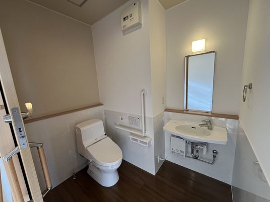 清潔なトイレ空間