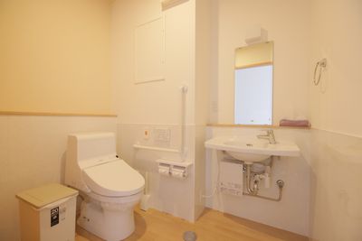 清潔感のあるトイレ空間