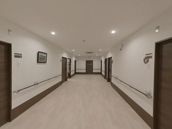 明るい廊下