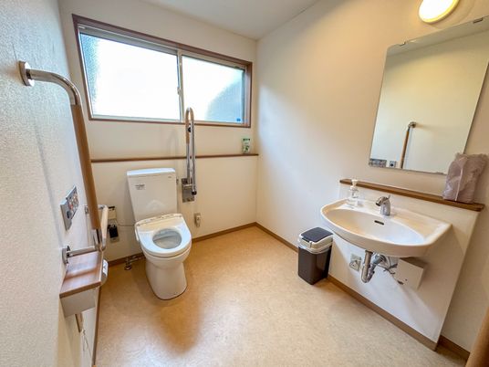 清潔なトイレ空間  