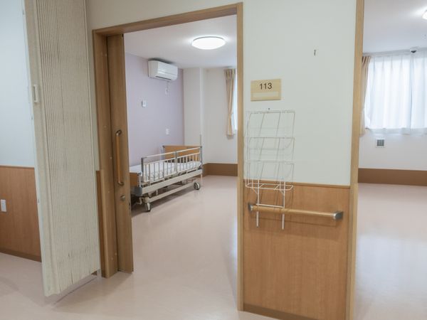 開放感ある明るい居室