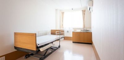 清潔な居室の一角