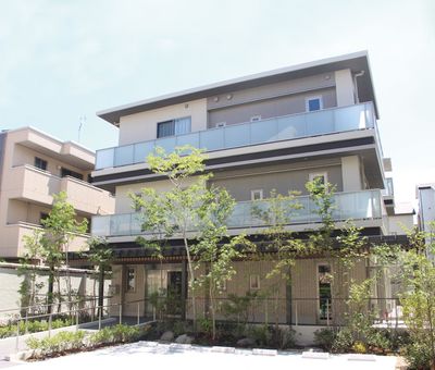 清潔感のあるモダンな外観