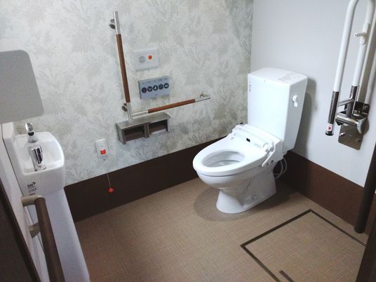設備充実のトイレ空間