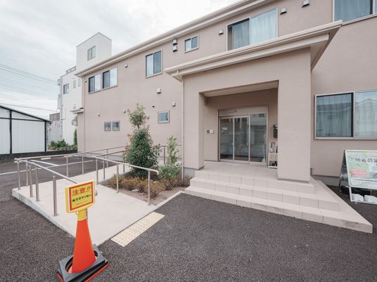 玄関前の安全な入り口